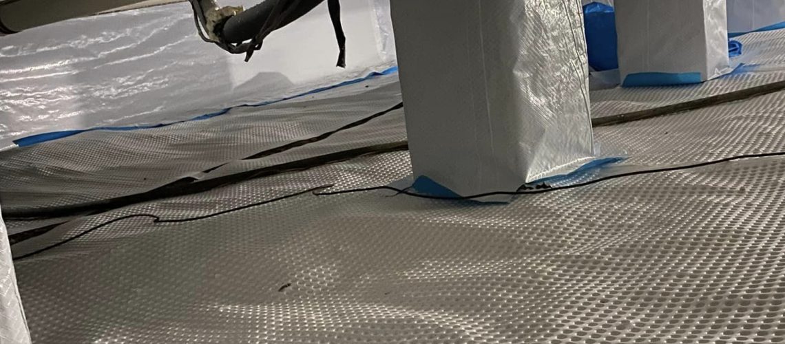 Crawl Space | Crawl space water damage | Once and Done Waterproofing WV, MD, PA, NJ