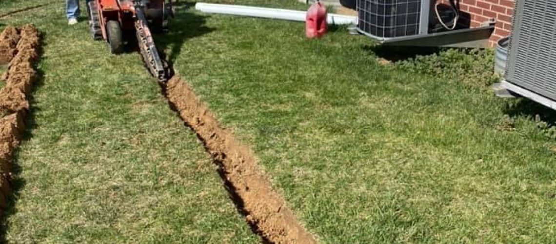Cutting a drainage ditch | Once & Done