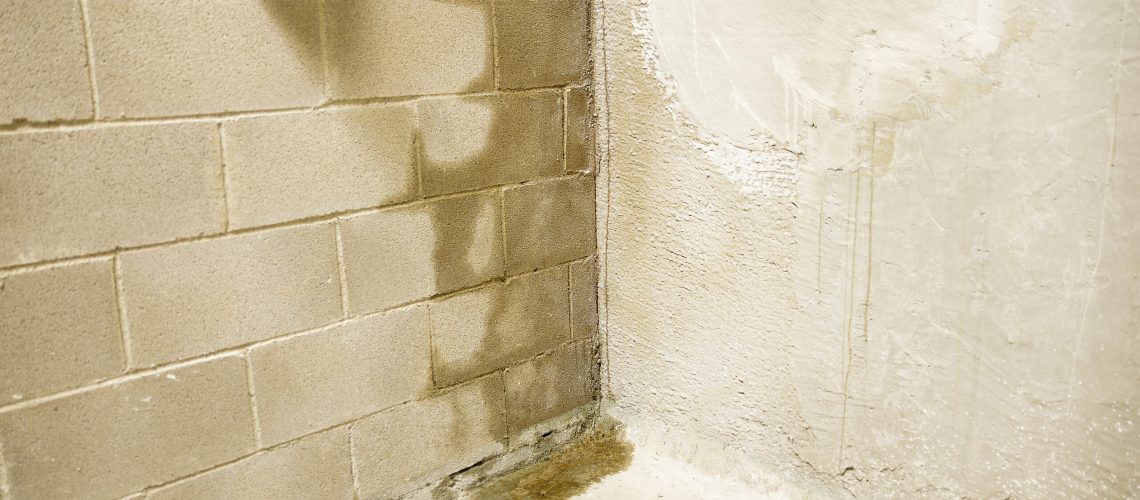 water leaking into basement in need of repair | once & done